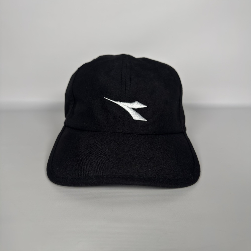 New Diadora Adjustable Hat Cap Unisex One Size Black 103.172934 01 C7306